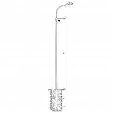 Опора МКС-11Ф-1,5