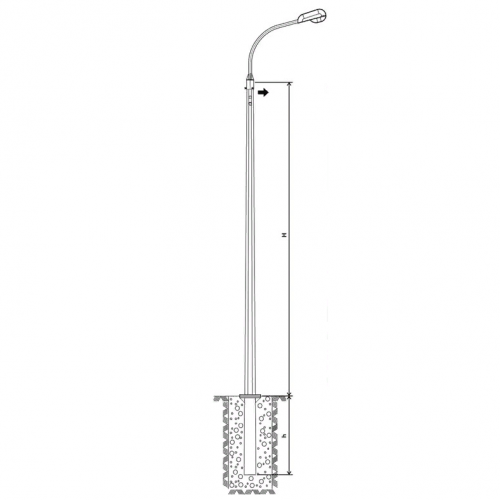 Опора МКС-11Ф-1,5